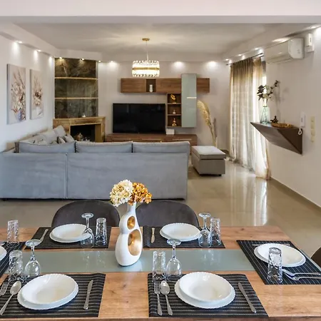 Apartmán Odyssea Seaside With Sea View And Pool Kremastí