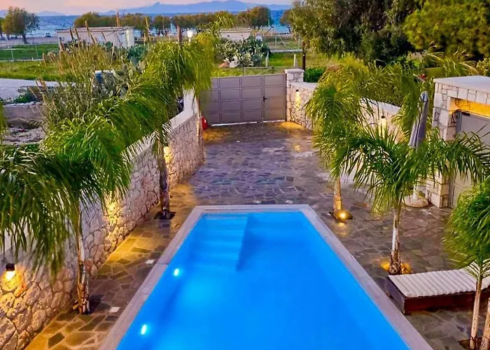 Odysseia Stay Pool & Private Jacuzzi 2Min Beach Apartament *